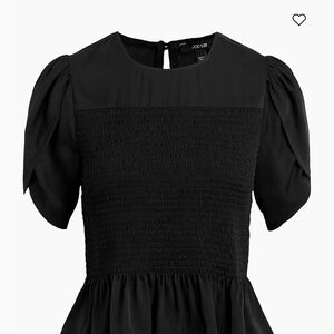 Joe's Jeans Harlow Smocked Peplum Top